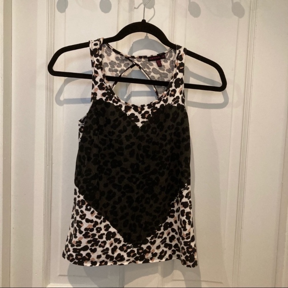 Animal Print Tank Top